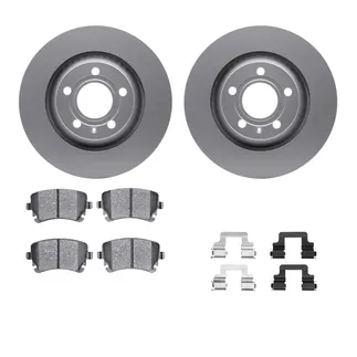 R1 Concepts WDWH1-73025 Brake Rotor- Carbon Coated W/ Ceramic Pads & Hdw